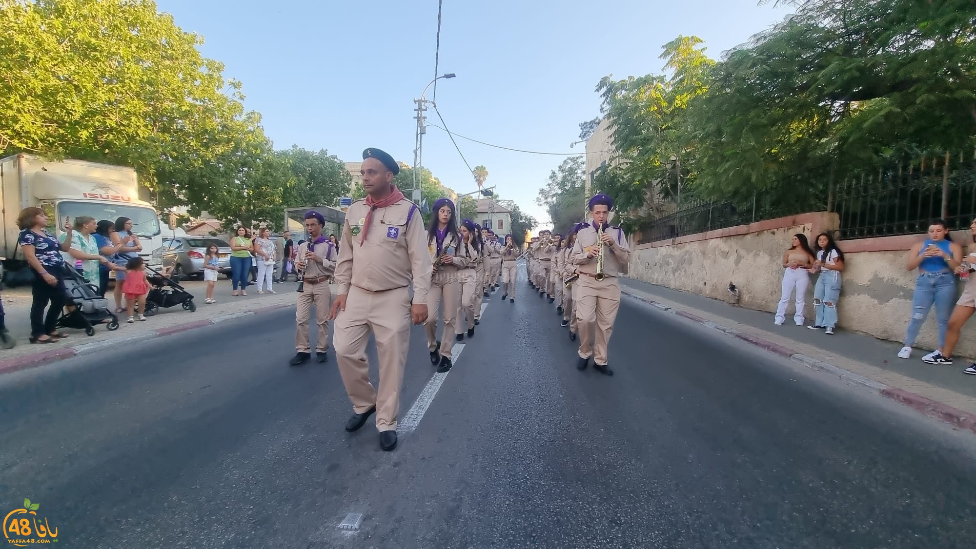 يافا: سرية الكشاف الأرثوذكسي تُنظم استعراضاً بمناسبة 55 عاماً على تأسيسها